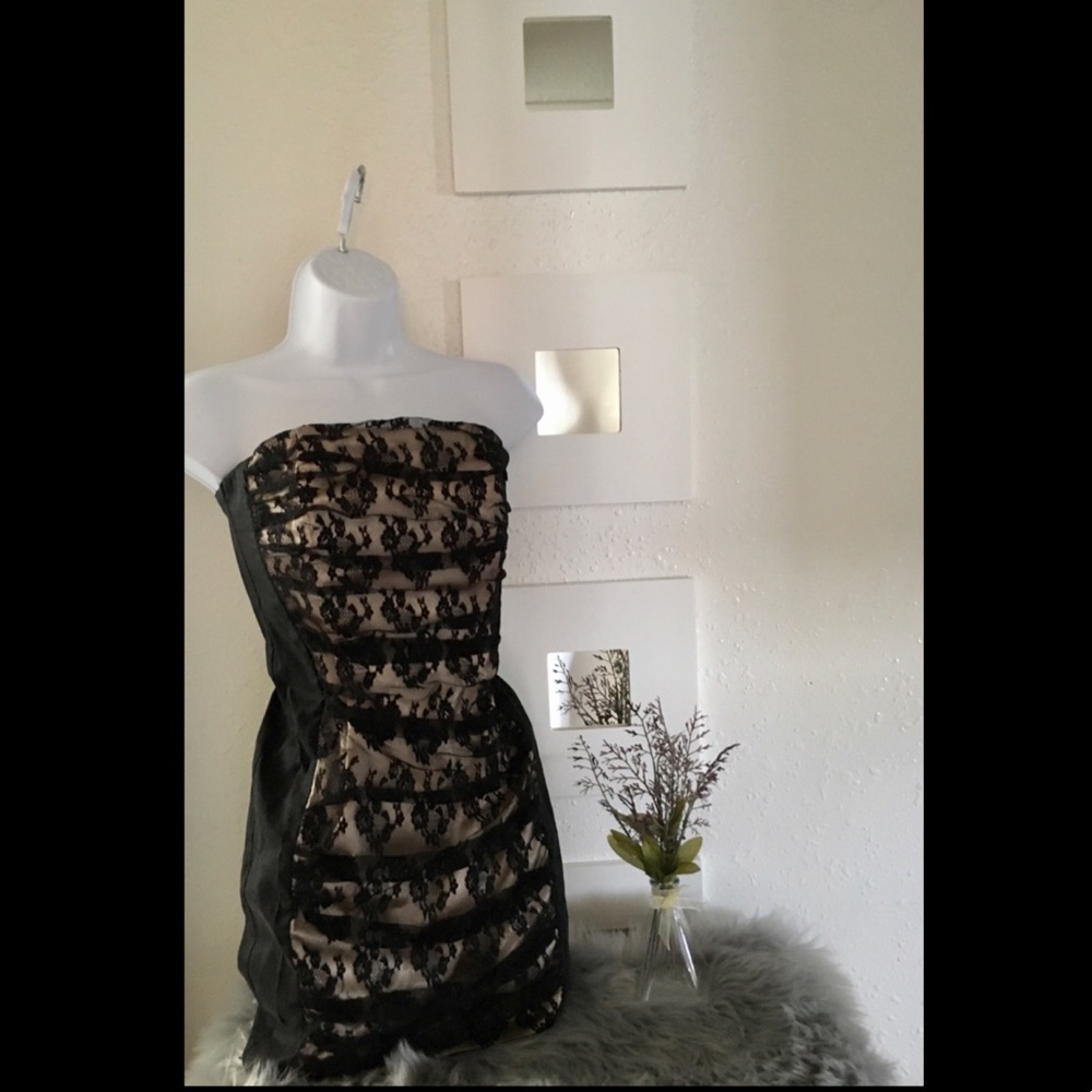 Jessica McClintock for Gunne Sax Lace Dress